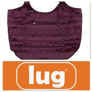 Lug Burgundy XL Gondola Tote Bag